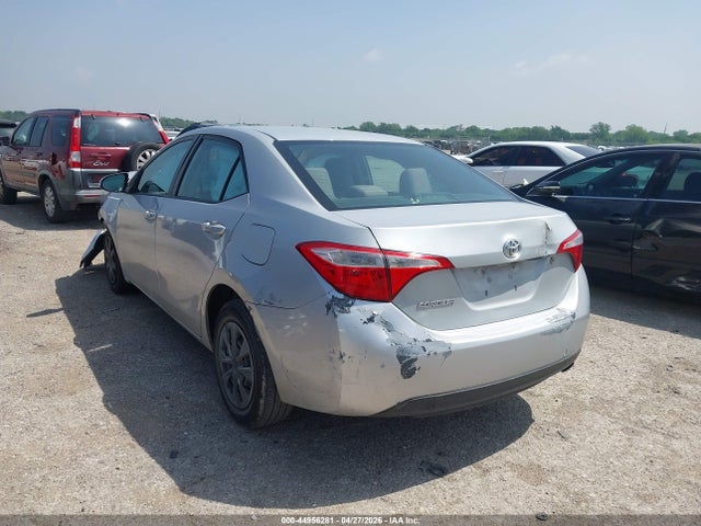 Продаж на аукціоні авто 2015 Toyota Corolla L, vin: 2T1BURHE3FC369001, номер лоту: 44956281