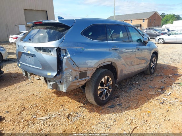 2022 Toyota Highlander Xle მანქანა იყიდება აუქციონზე, vin: 5TDGZRAH1NS127552, აუქციონის ნომერი: 44956292