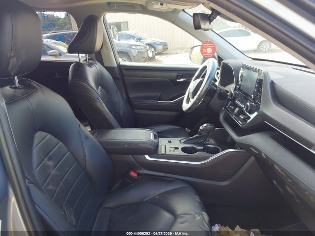 2022 Toyota Highlander Xle მანქანა იყიდება აუქციონზე, vin: 5TDGZRAH1NS127552, აუქციონის ნომერი: 44956292