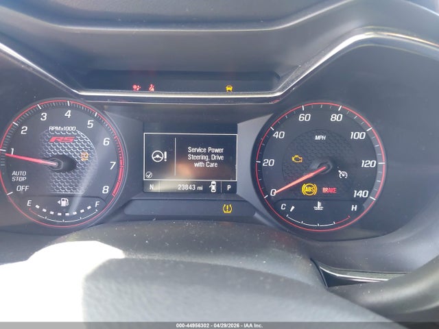 2023 Chevrolet Trailblazer Fwd Rs მანქანა იყიდება აუქციონზე, vin: KL79MTSL9PB020098, აუქციონის ნომერი: 44956302