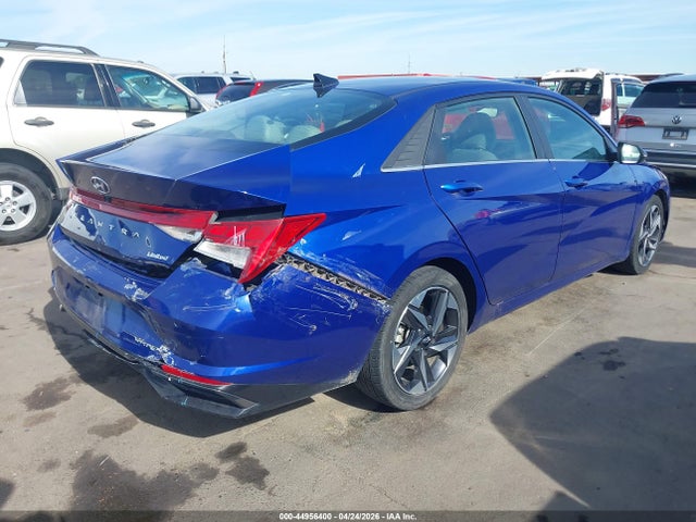 Aukcja sprzedaży 2023 Hyundai Elantra Limited, vin: 5NPLP4AG0PH105419, numer aukcji: 44956400