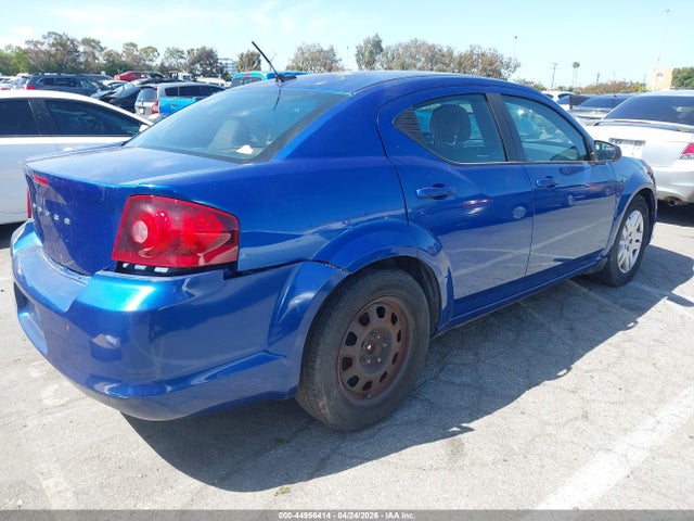2014 Dodge Avenger Se მანქანა იყიდება აუქციონზე, vin: 1C3CDZAG8EN174026, აუქციონის ნომერი: 44956414
