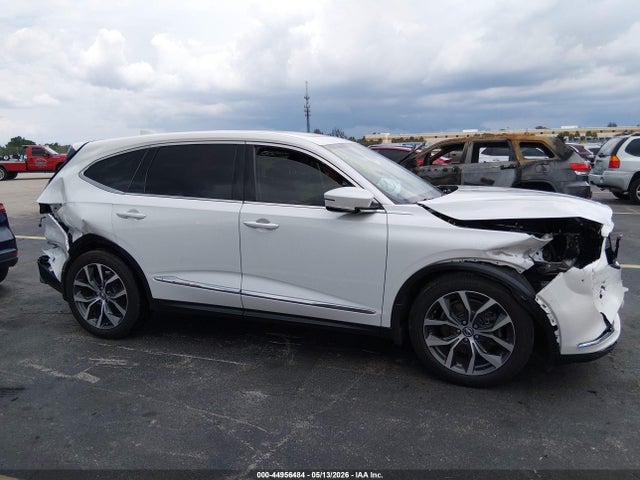 2022 Acura Mdx Technology Package მანქანა იყიდება აუქციონზე, vin: 5J8YE1H43NL003726, აუქციონის ნომერი: 44956484