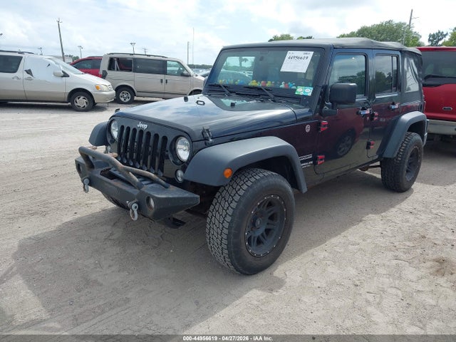 2015 Jeep Wrangler Unlimited Sport მანქანა იყიდება აუქციონზე, vin: 1C4BJWDG1FL544594, აუქციონის ნომერი: 44956619