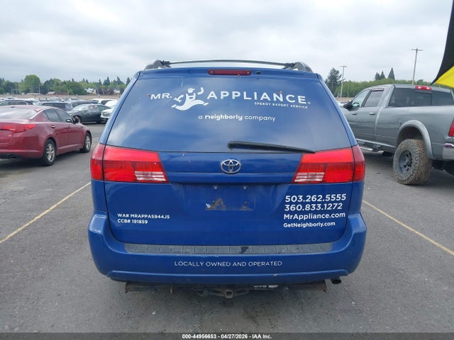 Aukcja sprzedaży 2004 Toyota Sienna Xle/xle Limited, vin: 5TDZA22C64S156683, numer aukcji: 44956653