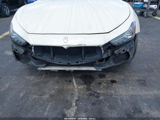 2017 Maserati Ghibli მანქანა იყიდება აუქციონზე, vin: ZAM57XSA2H1212626, აუქციონის ნომერი: 44956707