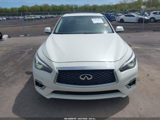 2018 Infiniti Q50 3.0t Luxe მანქანა იყიდება აუქციონზე, vin: JN1EV7AR5JM432948, აუქციონის ნომერი: 44956750