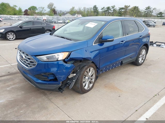 44956794 :رقم المزاد ، 2FMPK4K9XNBB07845 vin ، 2022 Ford Edge Titanium مزاد بيع