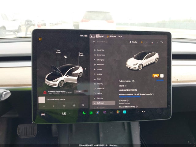 Продаж на аукціоні авто 2023 Tesla Model 3 Rear-wheel Drive, vin: 5YJ3E1EA1PF383478, номер лоту: 44956837