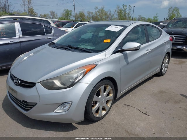 44956842 :رقم المزاد ، KMHDH4AE9DU750874 vin ، 2013 Hyundai Elantra Limited مزاد بيع