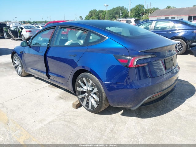 5YJ3E1EA4SF013554 Tesla Model 3 Long Range Rear-wheel Drive/standard Rear-wheel Drive