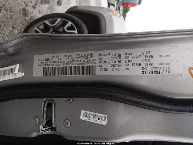 Продажа на аукционе авто 2019 Jeep Compass Trailhawk 4x4, vin: 3C4NJDDB9KT733224, номер лота: 44956886