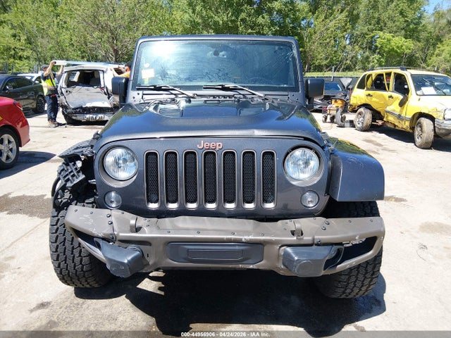 2016 Jeep Wrangler Unlimited 75th Anniversary მანქანა იყიდება აუქციონზე, vin: 1C4BJWEG9GL336656, აუქციონის ნომერი: 44956906
