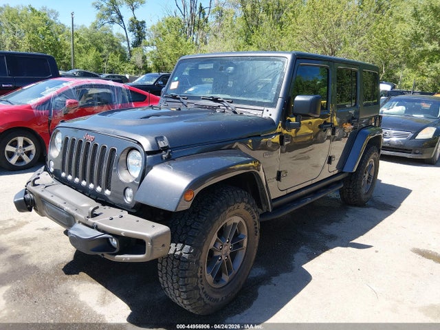 2016 Jeep Wrangler Unlimited 75th Anniversary მანქანა იყიდება აუქციონზე, vin: 1C4BJWEG9GL336656, აუქციონის ნომერი: 44956906