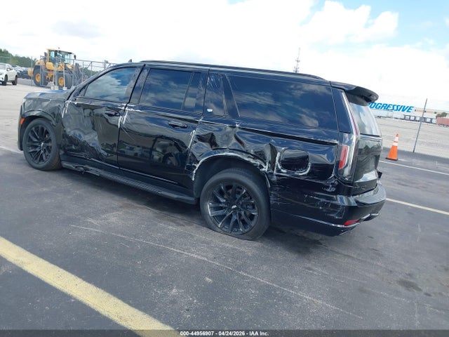 44956907 :رقم المزاد ، 1GYS4RKL6MR490755 vin ، 2021 Cadillac Escalade Esv 4wd Sport Platinum مزاد بيع