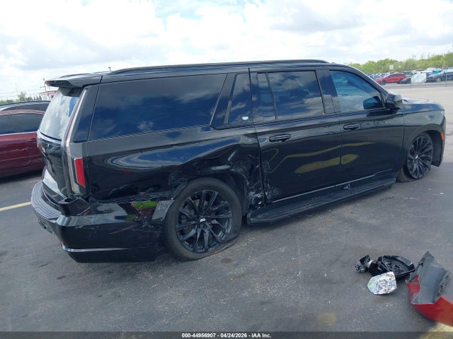44956907 :رقم المزاد ، 1GYS4RKL6MR490755 vin ، 2021 Cadillac Escalade Esv 4wd Sport Platinum مزاد بيع