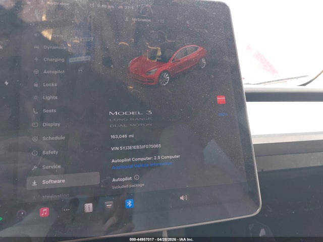 Aukcja sprzedaży 2018 Tesla Model 3 Long Range/performance, vin: 5YJ3E1EB3JF075065, numer aukcji: 44957017