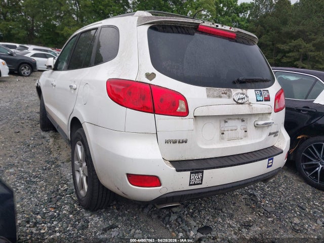 Auction sale of the 2007 Hyundai Santa Fe Limited/se, vin: 5NMSH13E87H104762, lot number: 44957063