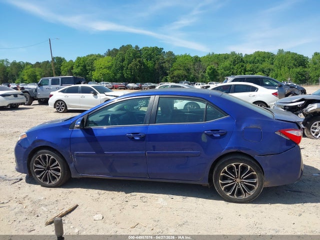 Продажа на аукционе авто 2015 Toyota Corolla S Plus, vin: 2T1BURHE5FC382669, номер лота: 44957076