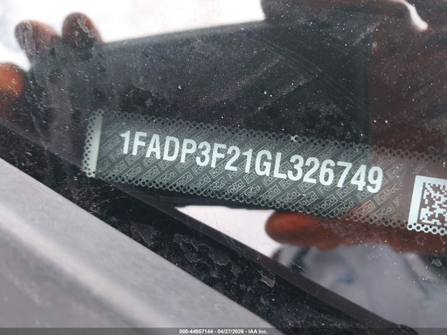 Ford FOCUS SE 2016 1FADP3F21GL326749 Image 9