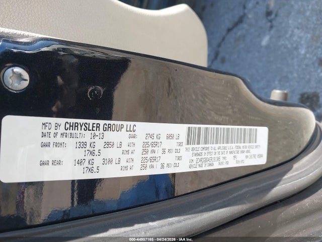 Продажа на аукционе авто 2014 Dodge Grand Caravan American Value Pkg, vin: 2C4RDGBG4ER191305, номер лота: 44957165
