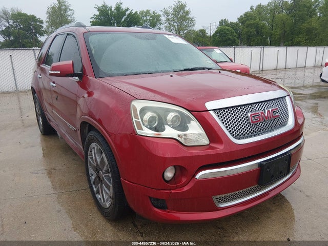 44957236 :رقم المزاد ، 1GKKRTED7CJ340793 vin ، 2012 Gmc Acadia Denali مزاد بيع