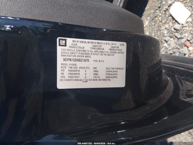 2009 Cadillac Escalade Ext Standard მანქანა იყიდება აუქციონზე, vin: 3GYFK12299G213976, აუქციონის ნომერი: 44957352