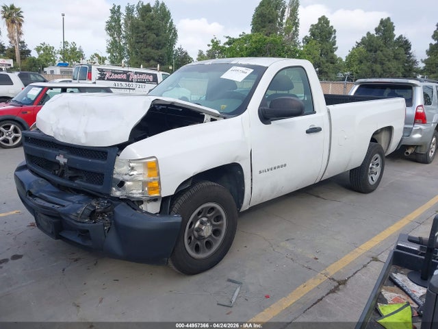 2011 Chevrolet Silverado 1500 Work Truck მანქანა იყიდება აუქციონზე, vin: 1GCNCPEAXBZ443388, აუქციონის ნომერი: 44957366