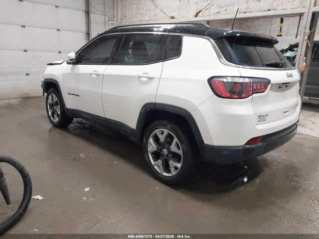 Aukcja sprzedaży 2018 Jeep Compass Limited 4x4, vin: 3C4NJDCB3JT396825, numer aukcji: 44957370