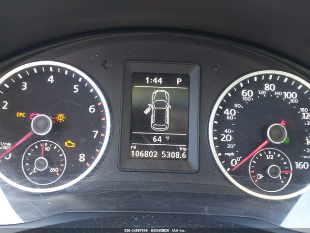 44957596 :رقم المزاد ، WVGSV7AX0HK025393 vin ، 2017 Volkswagen Tiguan 2.0t Wolfsburg Edition مزاد بيع