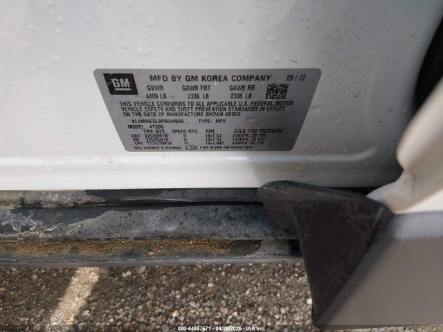 KL4MMESL8PB044590 Buick Encore Gx Select Awd