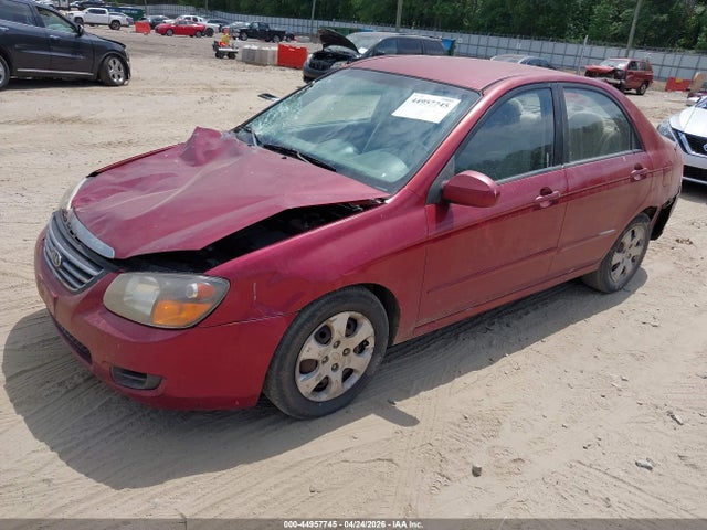 2009 Kia Spectra Ex მანქანა იყიდება აუქციონზე, vin: KNAFE221X95648505, აუქციონის ნომერი: 44957745