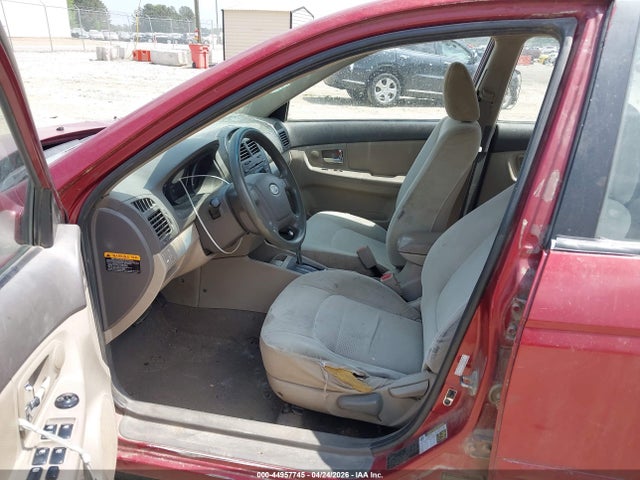2009 Kia Spectra Ex მანქანა იყიდება აუქციონზე, vin: KNAFE221X95648505, აუქციონის ნომერი: 44957745