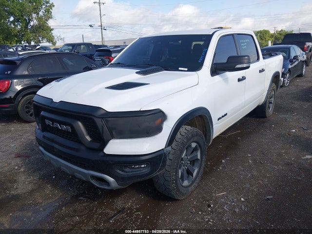 44957753 :رقم المزاد ، 1C6SRFLT3MN633566 vin ، 2021 Ram 1500 Rebel  4x4 5'7 Box مزاد بيع