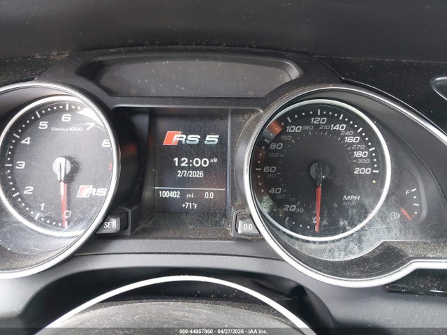 2014 Audi Rs 5 4.2 მანქანა იყიდება აუქციონზე, vin: WUAC6AFH7EN900468, აუქციონის ნომერი: 44957860