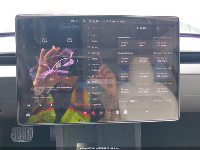 2026 Tesla Model 3 Premium Rear-wheel Drive/rear-wheel Drive მანქანა იყიდება აუქციონზე, vin: 5YJ3E1EA2TF146587, აუქციონის ნომერი: 44957861