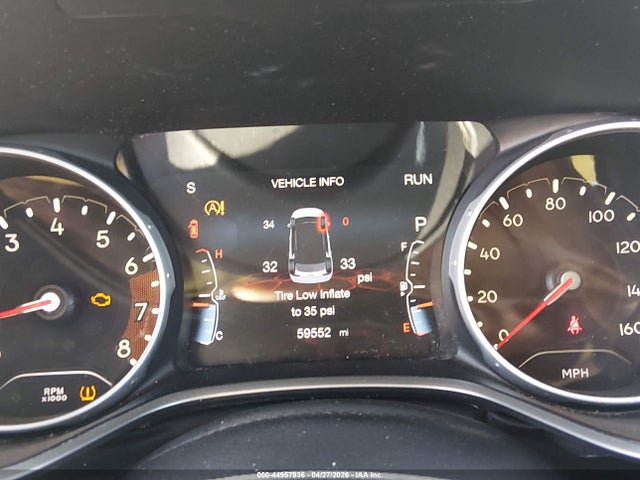 Продаж на аукціоні авто 2018 Jeep Compass Latitude 4x4, vin: 3C4NJDBB9JT397947, номер лоту: 44957936