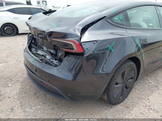 Auction sale of the 2025 Tesla Model 3 Long Range Rear-wheel Drive/standard Rear-wheel Drive, vin: 5YJ3E1EA0SF053887, lot number: 44957951