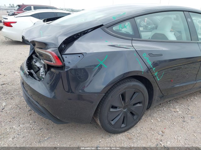 Auction sale of the 2025 Tesla Model 3 Long Range Rear-wheel Drive/standard Rear-wheel Drive, vin: 5YJ3E1EA0SF053887, lot number: 44957951