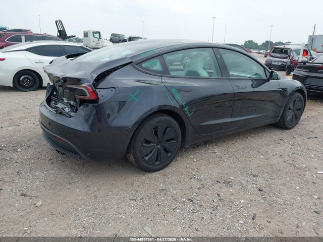 Auction sale of the 2025 Tesla Model 3 Long Range Rear-wheel Drive/standard Rear-wheel Drive, vin: 5YJ3E1EA0SF053887, lot number: 44957951