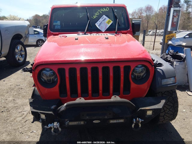 44957980 :رقم المزاد ، 1C4HJXDG4JW267365 vin ، 2018 Jeep Wrangler Unlimited Sport 4x4 مزاد بيع