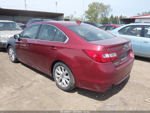 2017 Subaru Legacy 2.5i Premium მანქანა იყიდება აუქციონზე, vin: 4S3BNAC64H3060583, აუქციონის ნომერი: 44958011