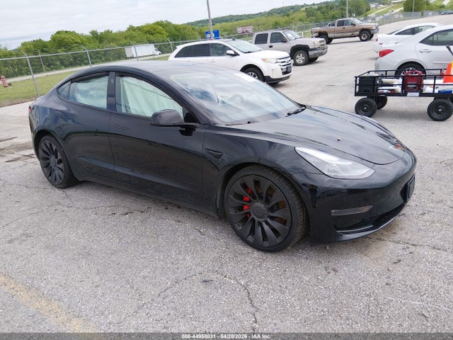 Продажа на аукционе авто 2023 Tesla Model 3 Performance Dual Motor All-wheel Drive, vin: 5YJ3E1EC5PF427807, номер лота: 44958031