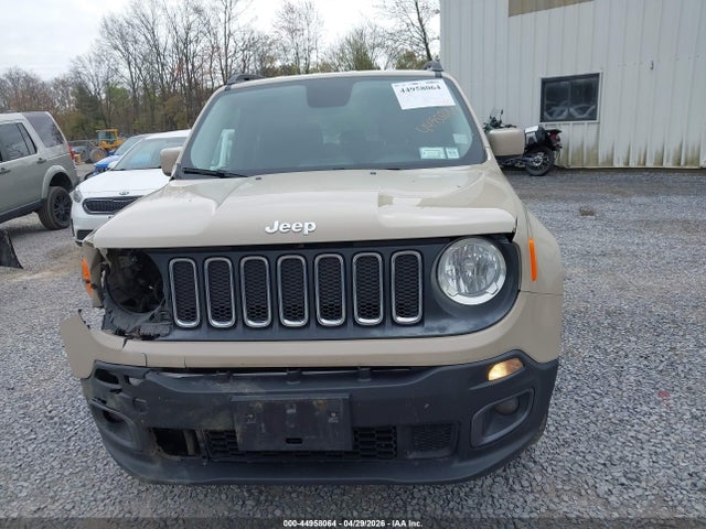 2016 Jeep Renegade Latitude მანქანა იყიდება აუქციონზე, vin: ZACCJBBTXGPE00035, აუქციონის ნომერი: 44958064