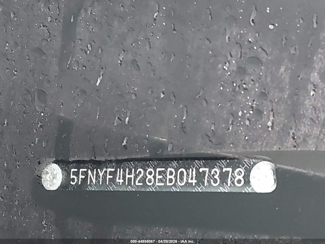 Honda PILOT LX 2014 5FNYF4H28EB047378 Image 9