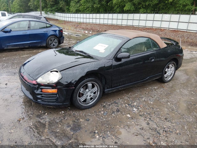 Продаж на аукціоні авто 2001 Mitsubishi Eclipse Spyder Gt, vin: 4A3AE85HX1E050425, номер лоту: 44958158
