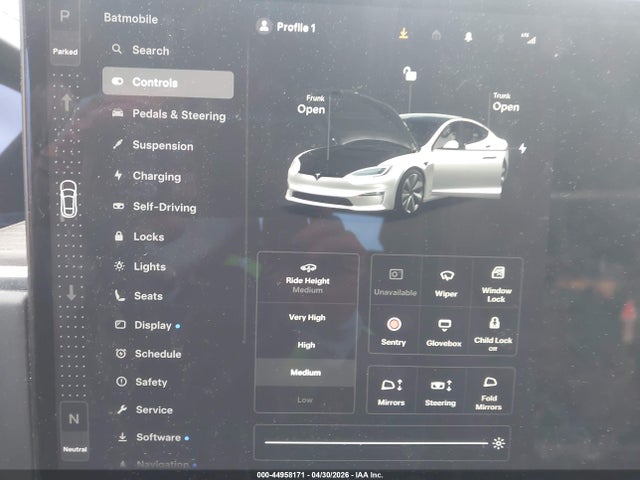 Aukcja sprzedaży 2021 Tesla Model S Long Range Dual Motor All-wheel Drive, vin: 5YJSA1E59MF440936, numer aukcji: 44958171