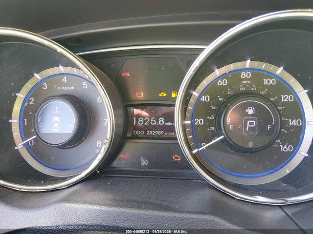 2011 Hyundai Sonata Limited მანქანა იყიდება აუქციონზე, vin: 5NPEC4AC2BH256837, აუქციონის ნომერი: 44958213