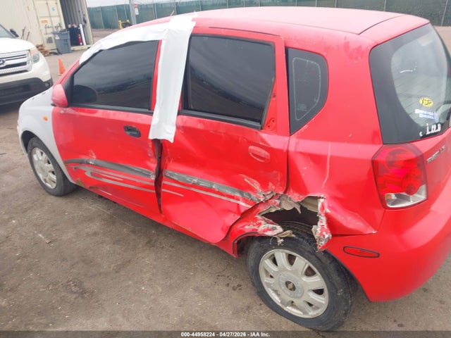 44958224 :رقم المزاد ، KL1TJ62634B273109 vin ، 2004 Chevrolet Aveo Ls مزاد بيع