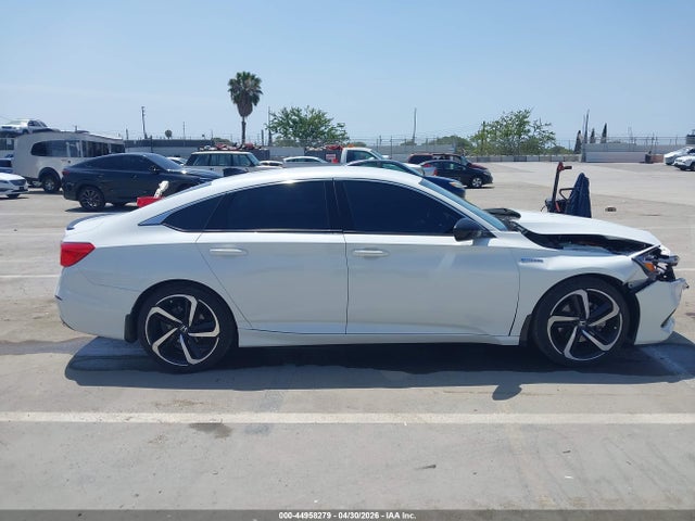 44958279 :رقم المزاد ، 1HGCV3F22NA041175 vin ، 2022 Honda Accord Hybrid Sport مزاد بيع